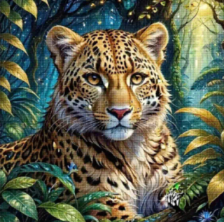 Diamond Painting Leopard